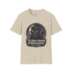 Witch Cat T-Shirt — “It’s Just a Bunch of Hocus Pocus” Cute Halloween Tee