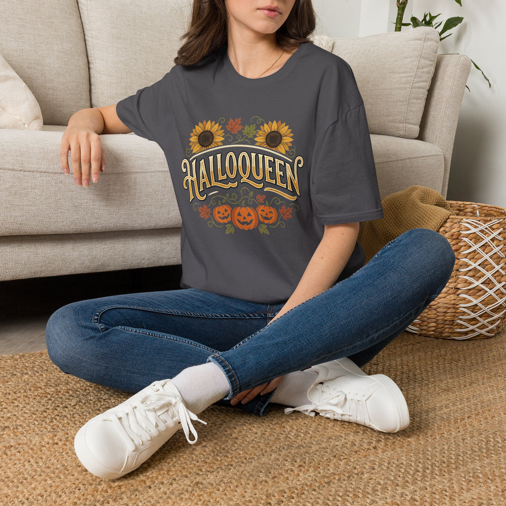 "HalloQueen" Sunflower T-Shirt