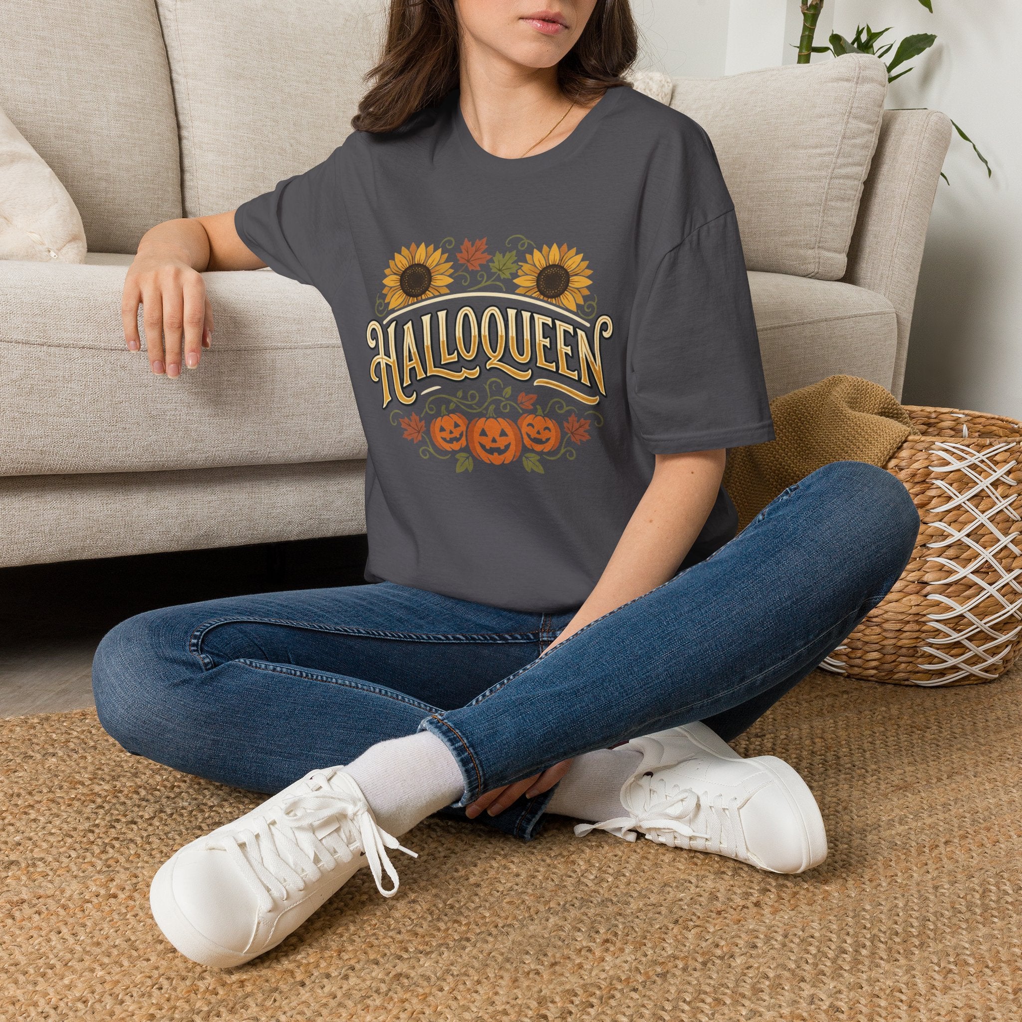 "HalloQueen" Sunflower T-Shirt