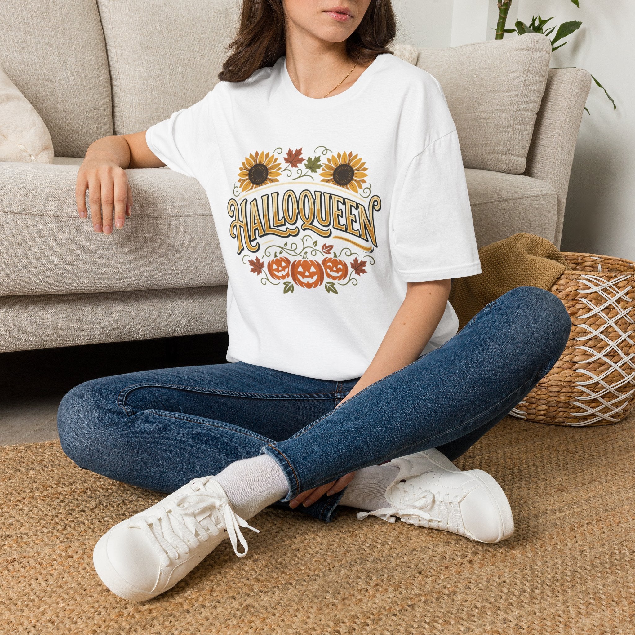 "HalloQueen" Sunflower T-Shirt