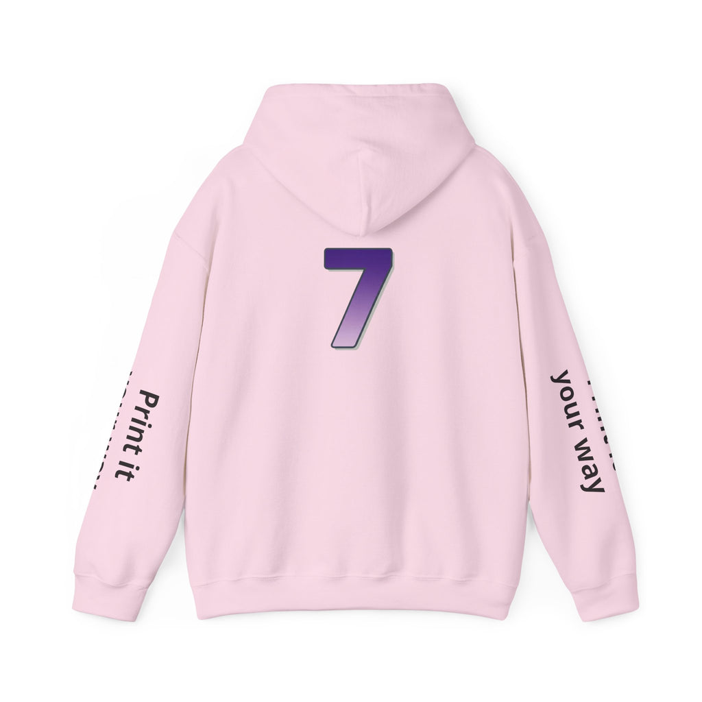 Army Whale Hoodie — Customizable Number Pullover for Fans & Recruits