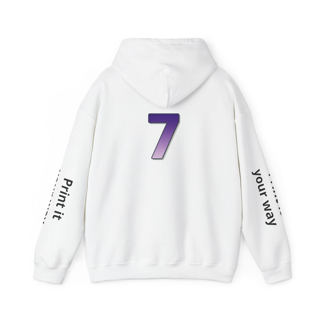 Army Whale Hoodie — Customizable Number Pullover for Fans & Recruits