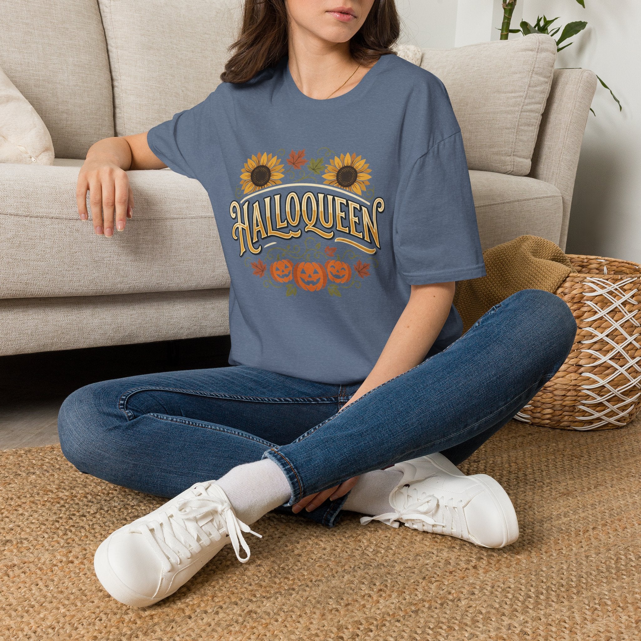 "HalloQueen" Sunflower T-Shirt