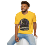 Witch Cat T-Shirt — “It’s Just a Bunch of Hocus Pocus” Cute Halloween Tee