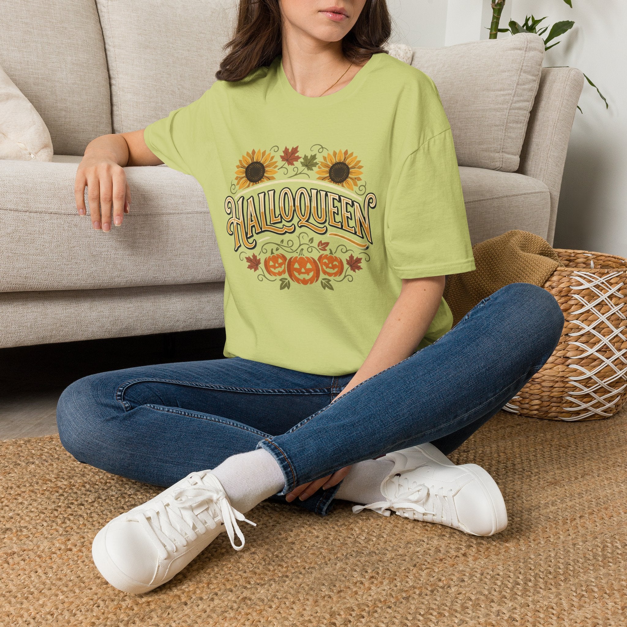 "HalloQueen" Sunflower T-Shirt