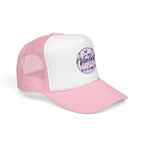 Violet Prints Purple Logo Foam Trucker Hat