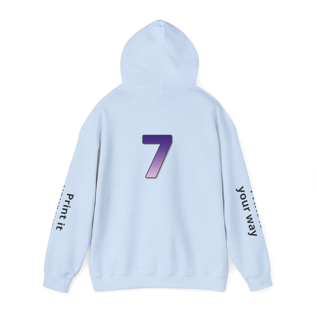 Army Whale Hoodie — Customizable Number Pullover for Fans & Recruits