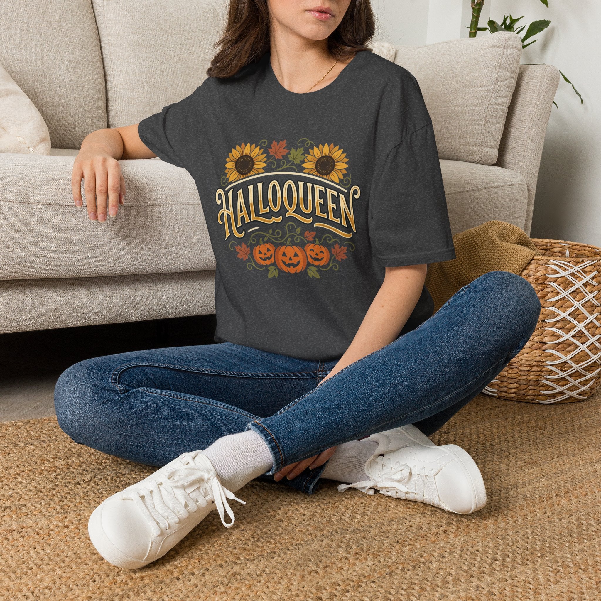 "HalloQueen" Sunflower T-Shirt