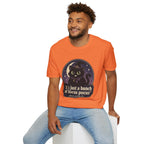 Witch Cat T-Shirt — “It’s Just a Bunch of Hocus Pocus” Cute Halloween Tee