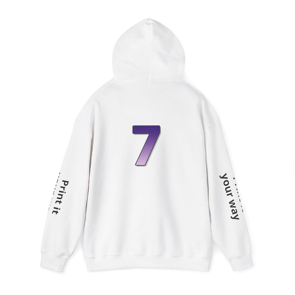 Army Whale Hoodie — Customizable Number Pullover for Fans & Recruits