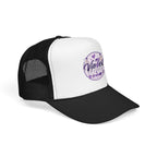 Violet Prints Purple Logo Foam Trucker Hat