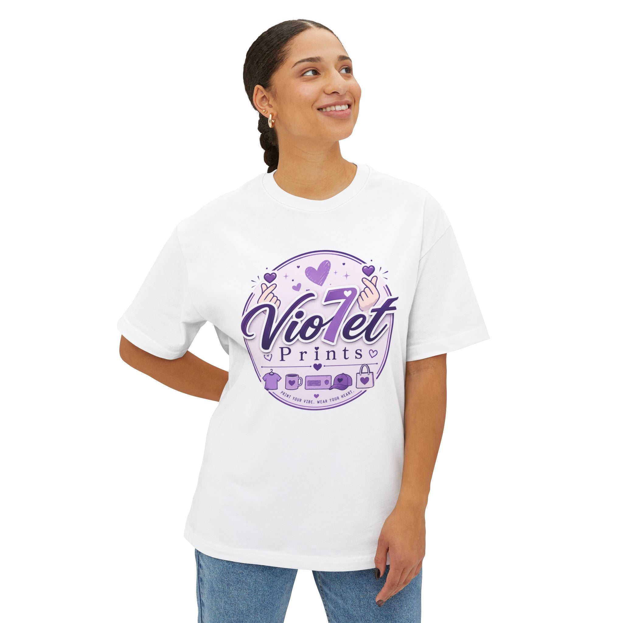 Unisex Oversized Boxy Tee