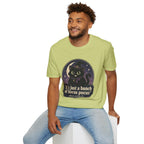 Witch Cat T-Shirt — “It’s Just a Bunch of Hocus Pocus” Cute Halloween Tee