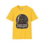 Witch Cat T-Shirt — “It’s Just a Bunch of Hocus Pocus” Cute Halloween Tee