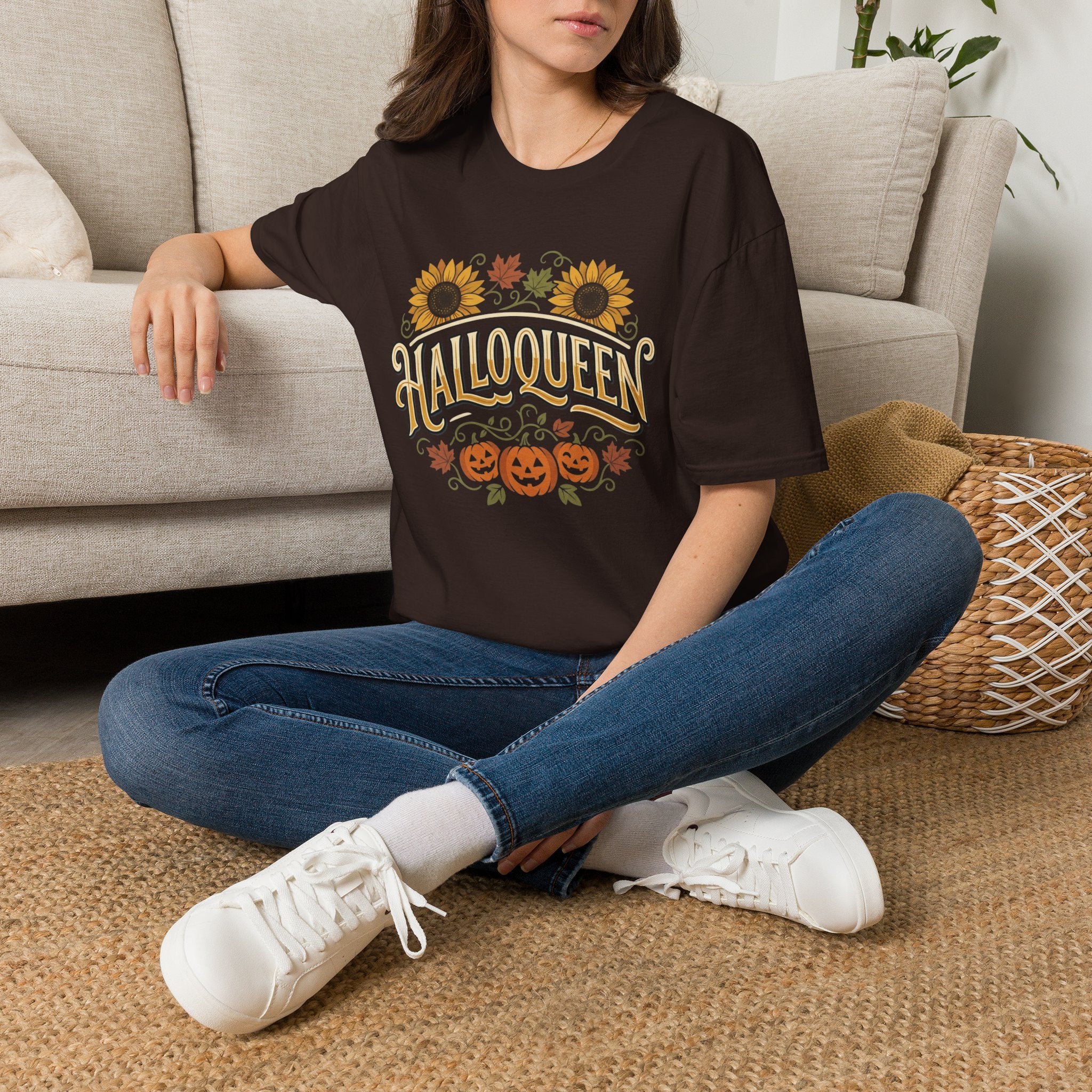 "HalloQueen" Sunflower T-Shirt
