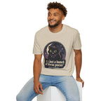 Witch Cat T-Shirt — “It’s Just a Bunch of Hocus Pocus” Cute Halloween Tee
