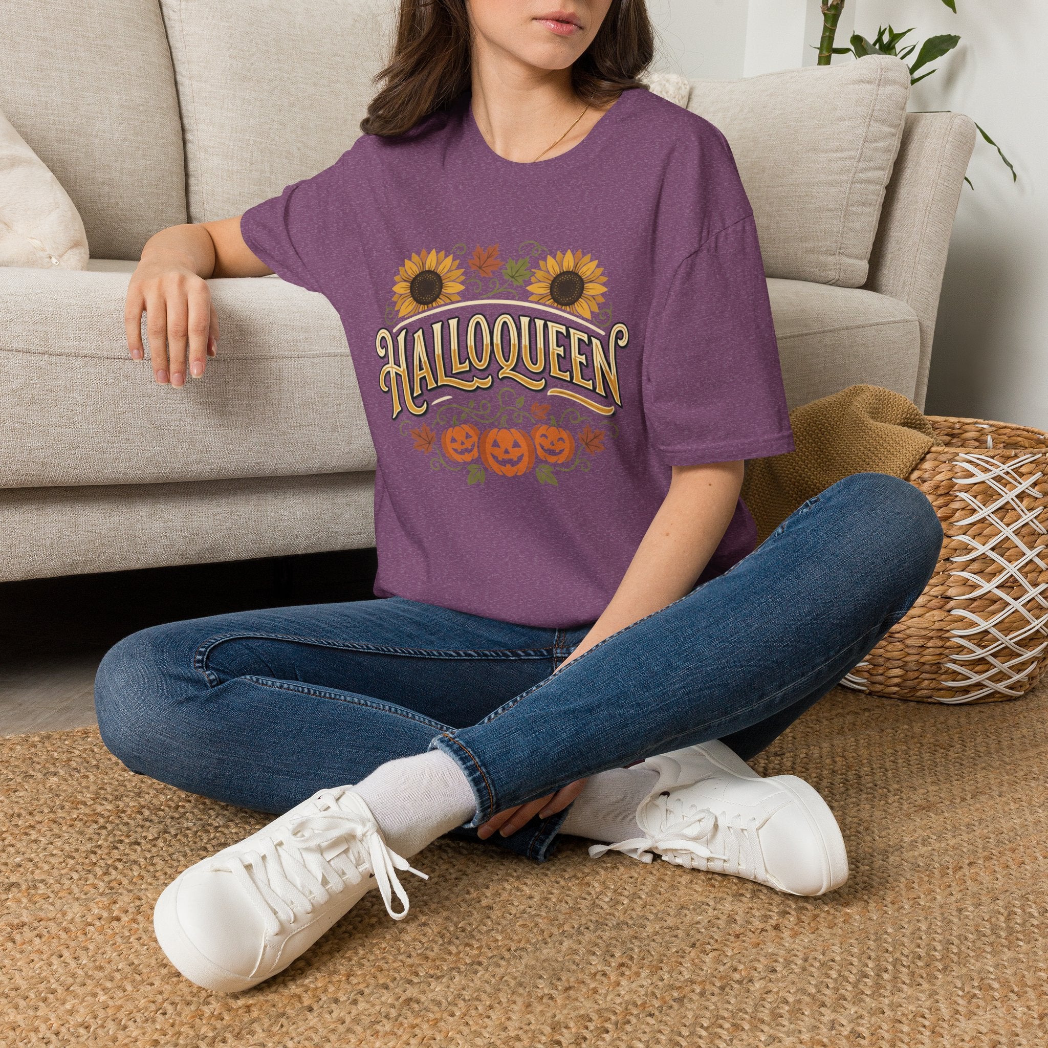 "HalloQueen" Sunflower T-Shirt