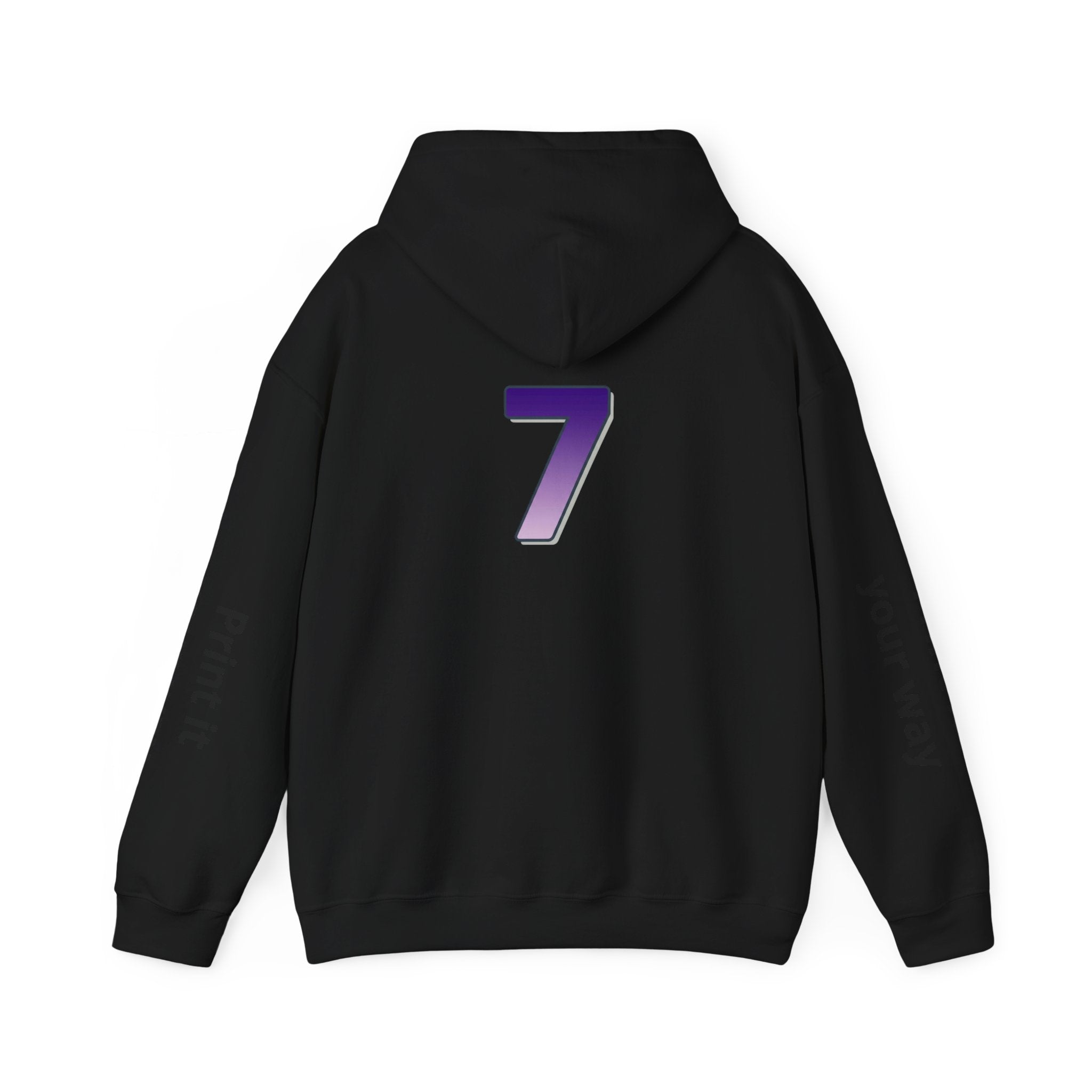 Army Whale Hoodie — Customizable Number Pullover for Fans & Recruits