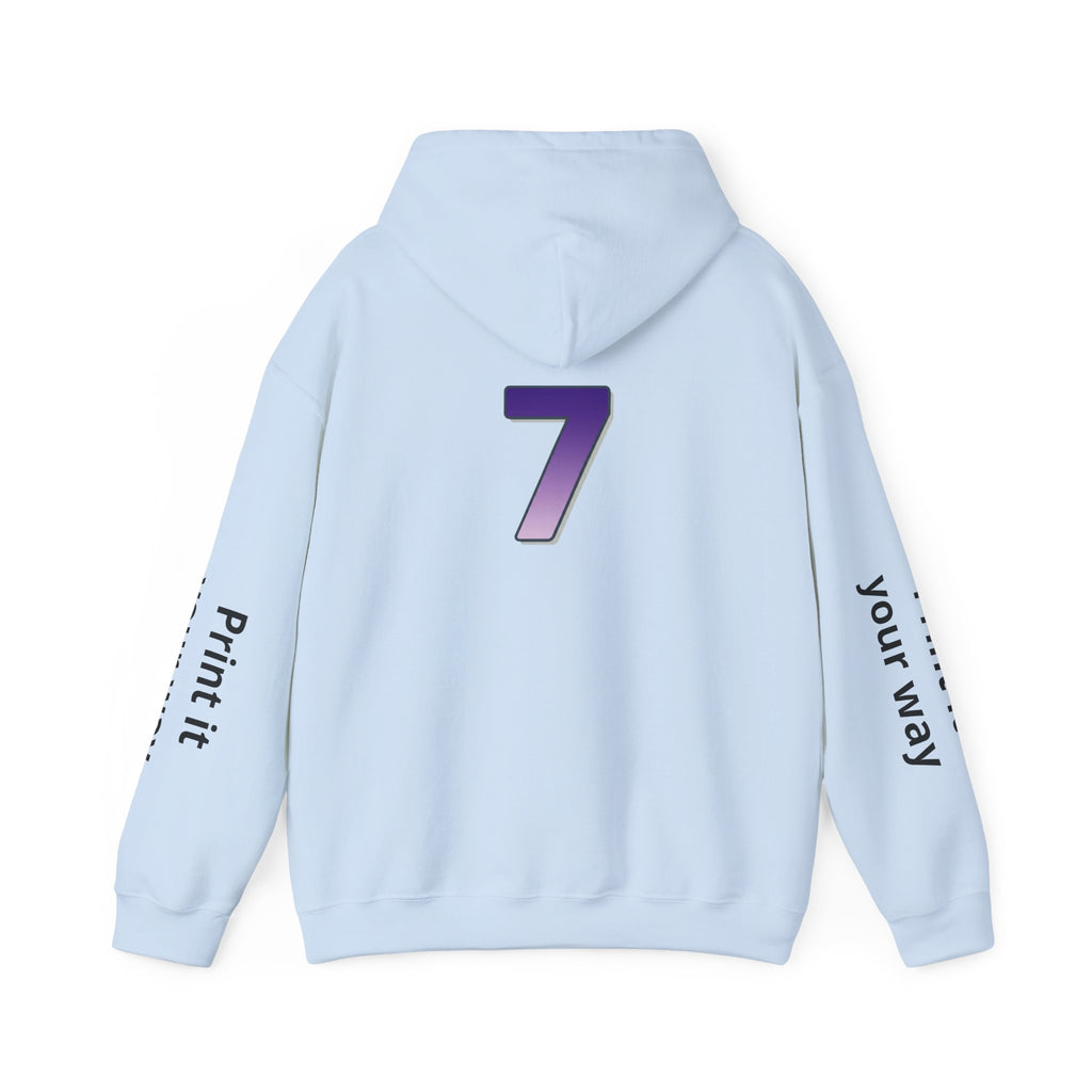 Army Whale Hoodie — Customizable Number Pullover for Fans & Recruits
